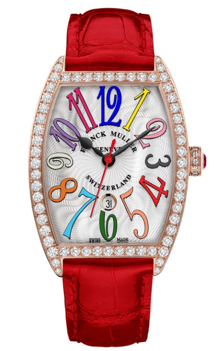 Review Franck Muller Cintree Curvex Ladies Replica Watch for Sale Cheap Price T7500SCATDTFOCOLD1CRDLTDBLC-RG